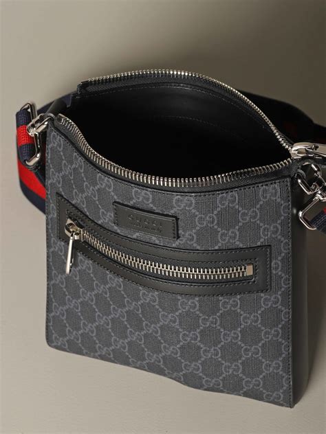 sacoche gucci noir homme pas cher|Sacs de Luxe Homme .